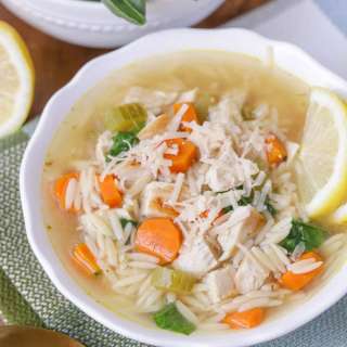 Lemon Chicken Orzo Soup Recipe