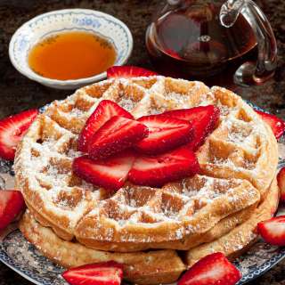 Fluffy Belgian Waffles Recipe