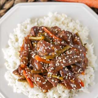 Crock Pot Mongolian Beef Recipe