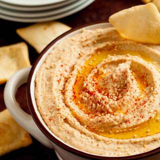 Roasted Garlic Hummus