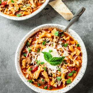 Easy Lasagna Soup Recipe