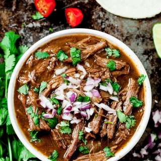 Easy Slow Cooker Mexican Shredded Beef