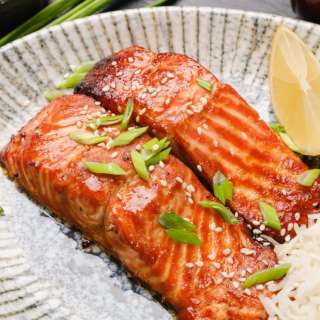 Miso Glazed Salmon - Healthy and Easy