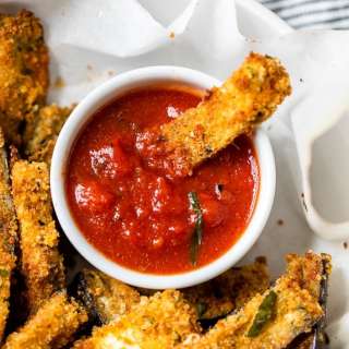 Baked Eggplant Sticks