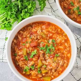 Stuffed Green Pepper Soup Recipe