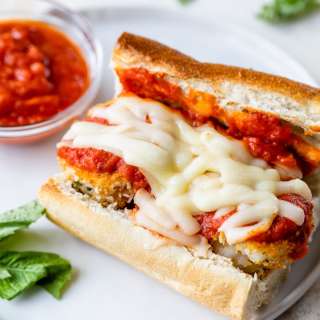 Shrimp Parmesan Hero, Lightened Up