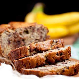 Moist Chocolate Chip Banana Bread