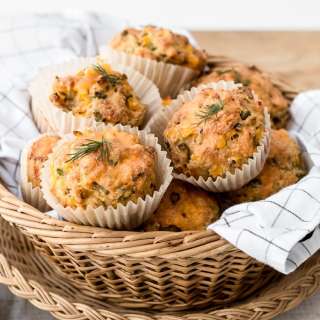 Savory Cornbread Muffins