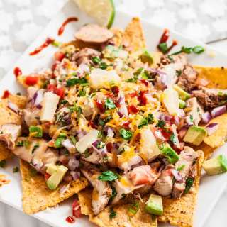 BBQ Chicken Nachos