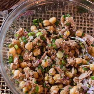 Tuna and Chickpea Salad Sandwich