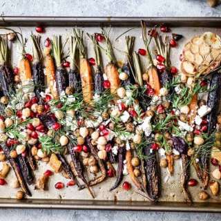 Roasted Whole Carrots Recipe