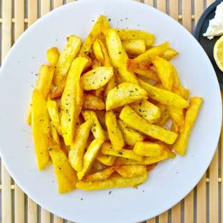 Authentic Greek Olive Oil Fries – Patates Tiganites
