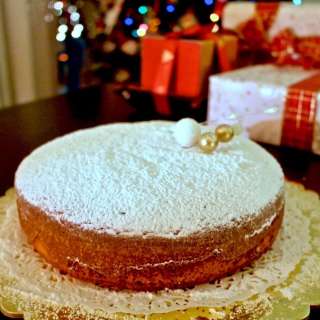 Greek New Year’s Cake Made with Olive Oil -Vasilopita-