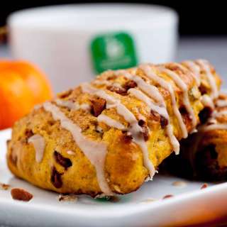 Pumpkin Scones - Super Moist!