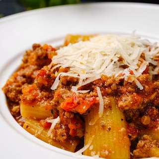 Rigatoni Bolognese
