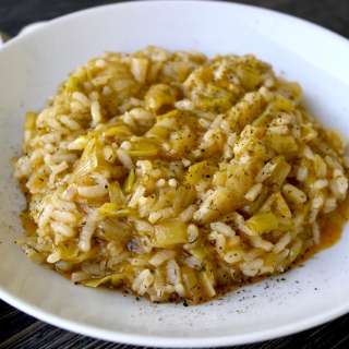 Greek Leeks and Rice – Prasorizo