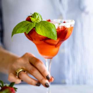 Strawberry Basil Margarita Recipe