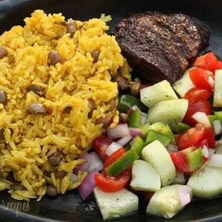 Arroz Con Gandules (Rice and Pigeon Peas)