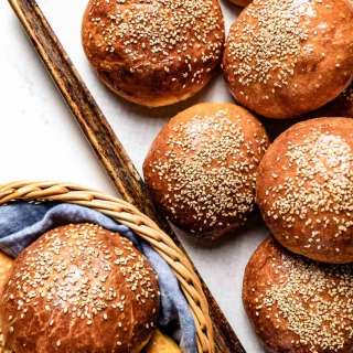 Homemade Brioche Buns Recipe