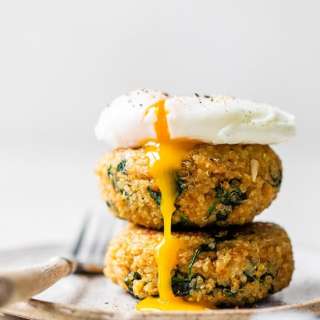 Quinoa and Spinach Patties