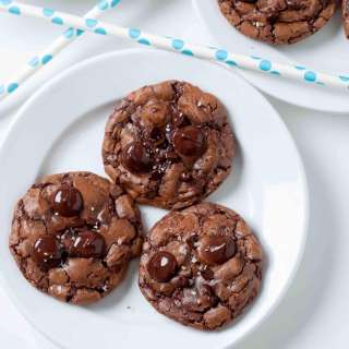 Dark Chocolate Chip Cookies