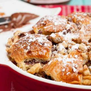 Nutella Bread Pudding