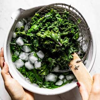 Blanched Kale Recipe
