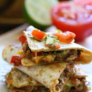 Picadillo Quesadillas