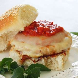Chicken Parmesan Burgers