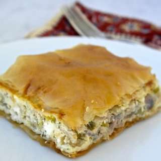 Greek Onion Pie with Feta Cheese – Kremithopita