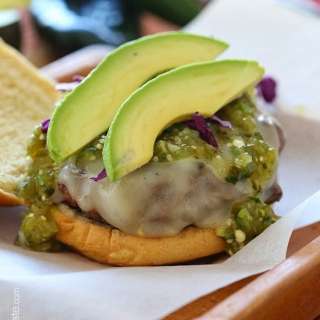Salsa Verde Burgers