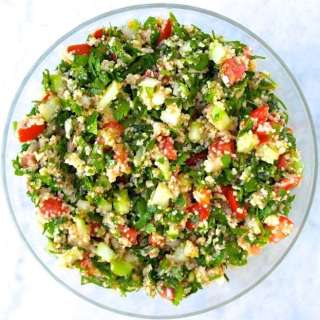 Classic Tabbouleh-A Favorite Mediterranean Salad