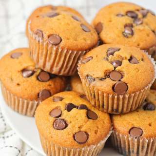 Pumpkin Chocolate Chip Muffins