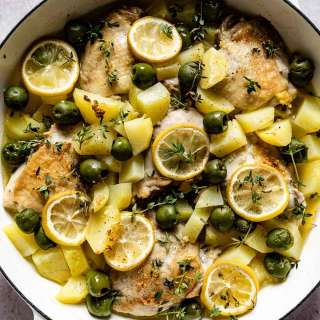 Mediterranean Lemon Chicken Recipe