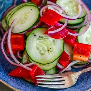 Easy Cucumber Salad Recipe