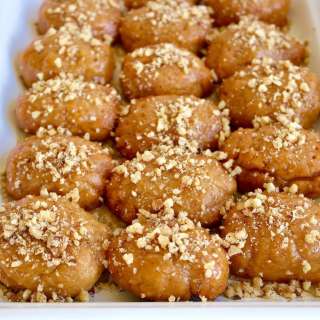Melomakarona: Greek Christmas Honey Cookies
