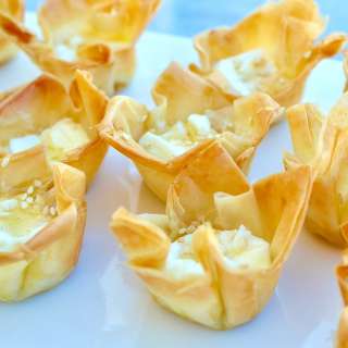 Baked Feta Honey Bites (Easy Phyllo Appetizer)