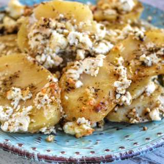 Mediterranean Scalloped Potatoes with Feta Cheese (Family Recipe)