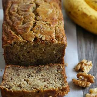 Gluten-Free Banana Nut Bread (with Bob's Red Mill GF All-Purpose Flour)
