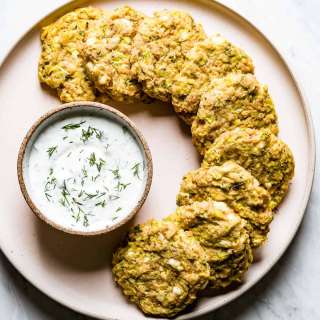 Baked Zucchini Fritters Recipe