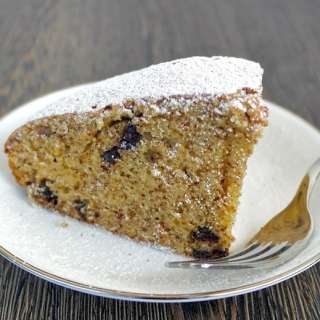 Greek Walnut Cake with Olive Oil and Dark Chocolate Chips – Karithopita