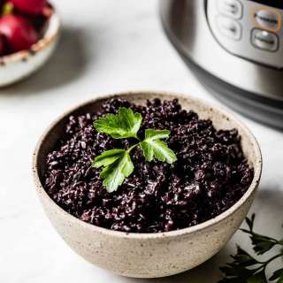 Instant Pot Black Rice Recipe (Pressure Cooker Method)