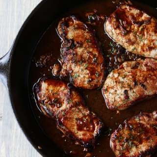 Pan Seared Pork Chops