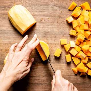 How To Cut Butternut Squash