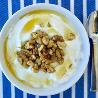 Authentic Greek Yogurt with Honey plus variations