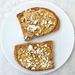 Tahini- Feta Toast