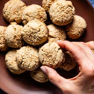 Almond Flour Tahini Cookies Recipe