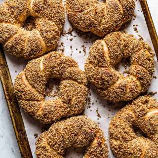 Turkish Simit Recipe (Turkish Bagel)