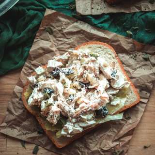 Cranberry Almond Chicken Salad