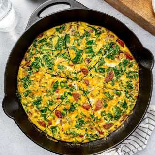 Smoked Turkey Sausage Breakfast Skillet 